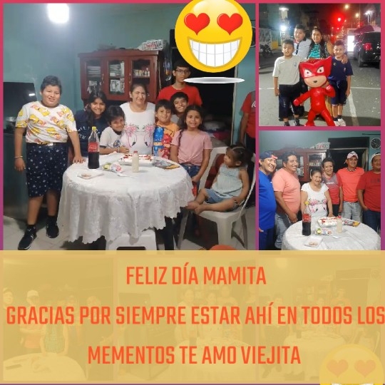 Family Celebration Around a Cake