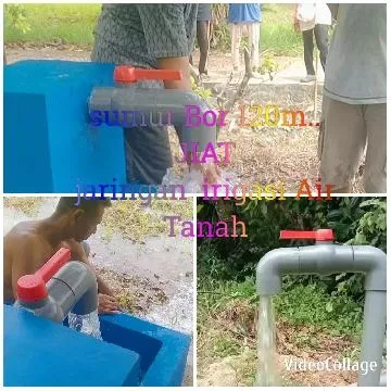 Outdoor Plumbing Setup in Action