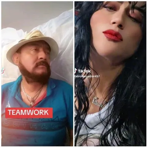 Teamwork Theme with Two People