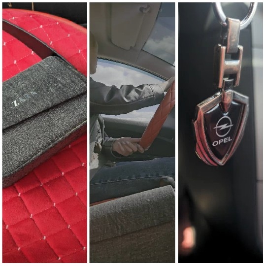 Triptych of Car Elements