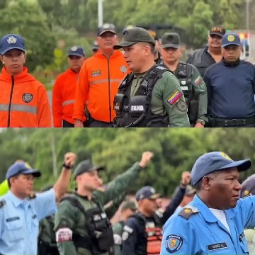 Uniformed Personnel in Formation