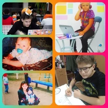 Children Engaged In Various Activities