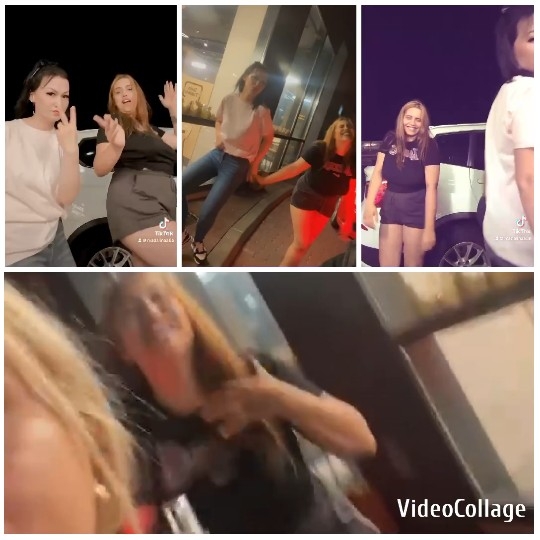 Women Smiling in Various Settings