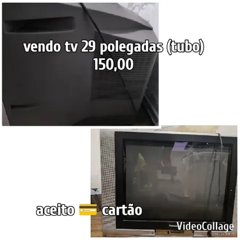 CRT Television with Price Text