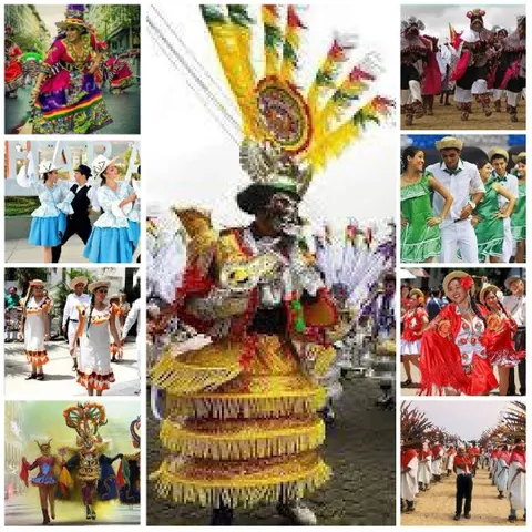 Colorful Traditional Costumes and Dances