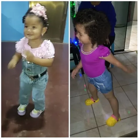 Two Playful Children Indoors