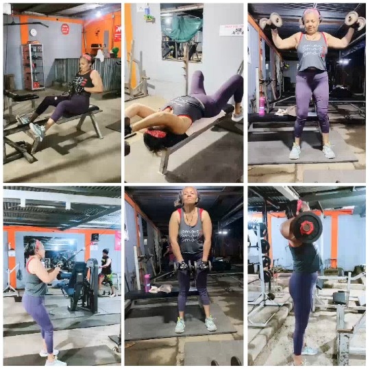 Person Working Out in the Gym