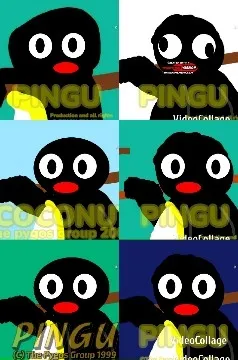 Animated Penguin with Various Expressions
