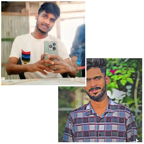 Young Men Taking Selfies and Outdoors