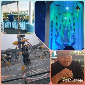 Amusement Park Rides and Snacks