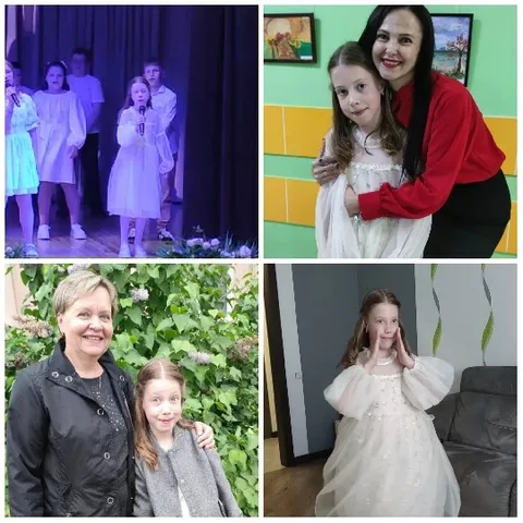 Children Performing and Family Moments