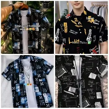 Display of Colorful Printed Shirts