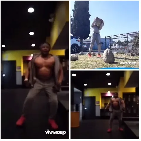 Gym Workouts and Outdoor Rock Lifting