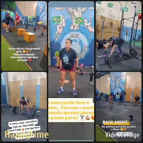 Gym Exercises and Motivational Banners