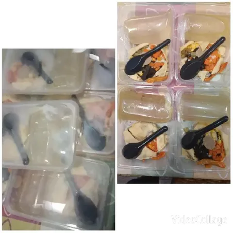 Meal Containers with Assorted Foods