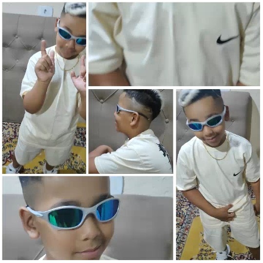 Stylish Boy in Sunglasses