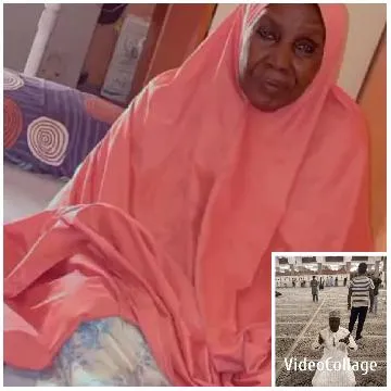Older Woman in Pink Outfit Indoors