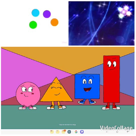 Geometric Shapes and Colorful Patterns