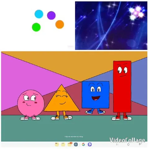 Geometric Shapes and Colorful Patterns