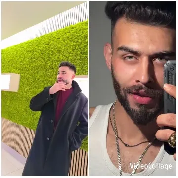 Thoughtful Man by Green Wall