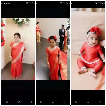 Traditional Red Attire in Setting