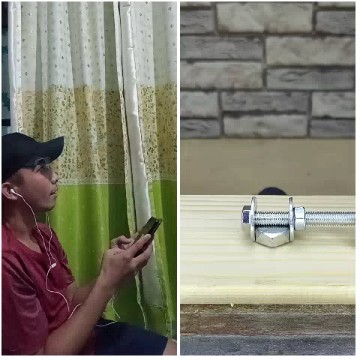 Person with Phone and Bolt