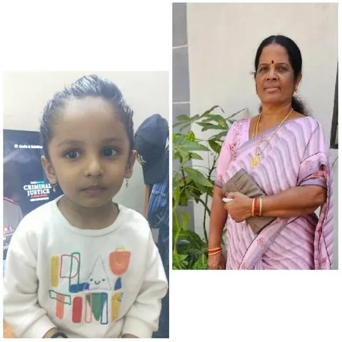 Child and Woman in Traditional Attire