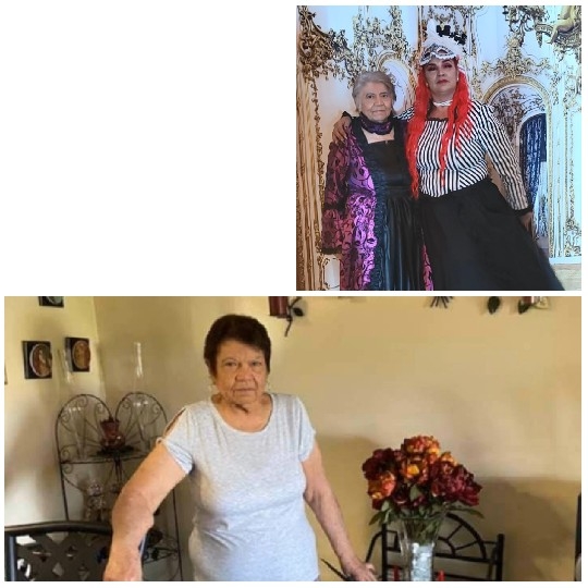 Elderly Women in Elaborate Costumes