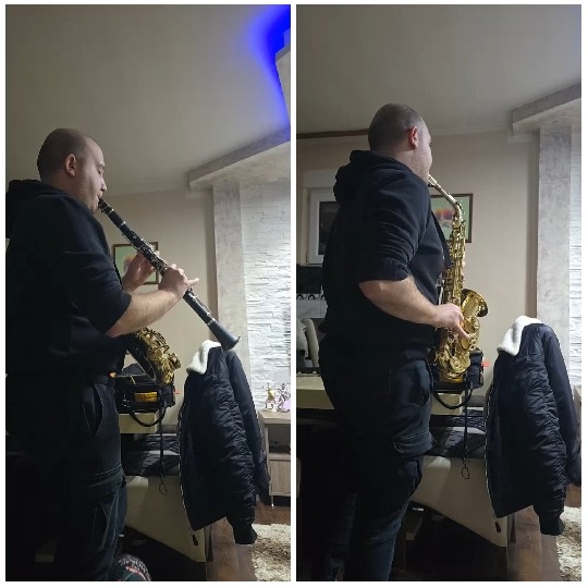 Playing Clarinet and Saxophone