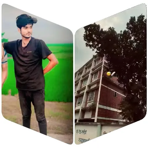 Man Outdoors and Brick Building