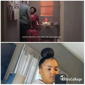 Conversation in Hallway and Selfie