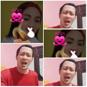 Passionate Singing in Pink Room