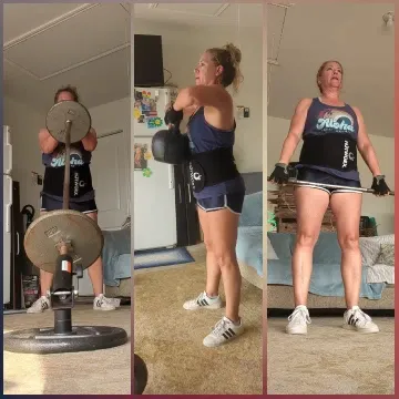 Weightlifting Sessions at Home Gym