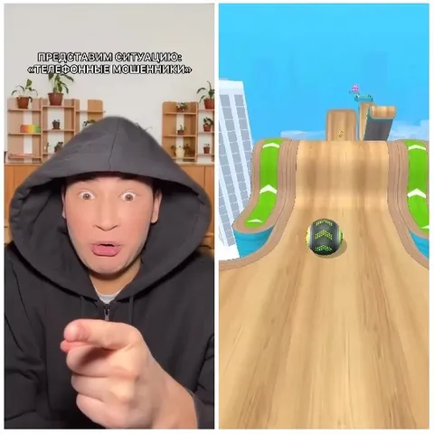 Person in Hoodie Pointing at Camera