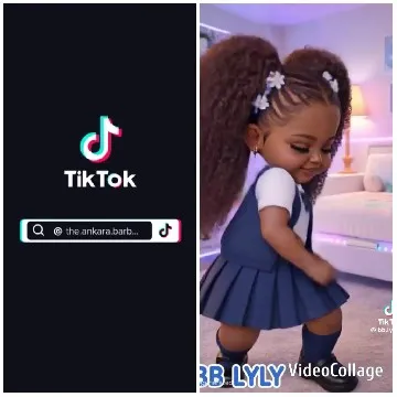 TikTok Logo with Animated Character
