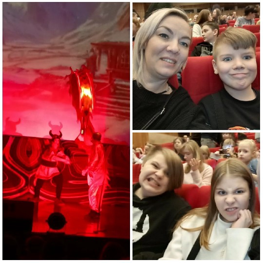 Theater Performance and Audience Smiles