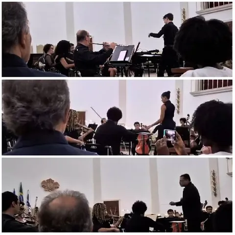 Orchestral Performance in Concert Hall