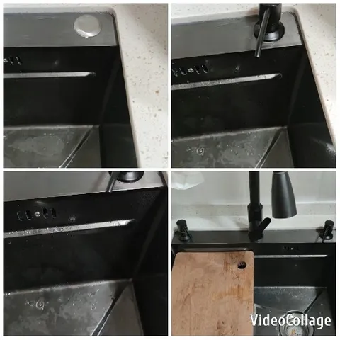 Black Sink With Various Angles