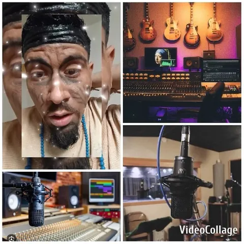 Makeup Close-Up and Music Studio