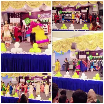 Cultural Event with Colorful Attire