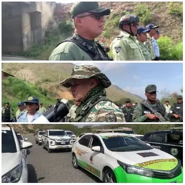 Uniformed Officials In Outdoor Setting
