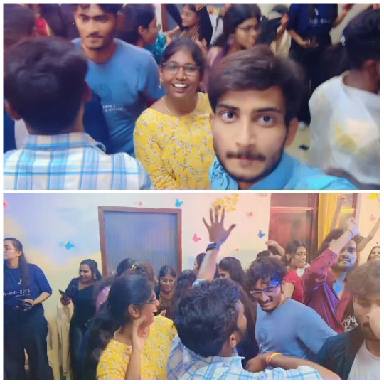 Party Scenes with Dancing and Selfies