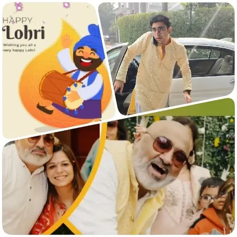 Celebrating Lohri in Four Frames