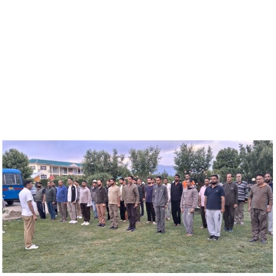 Group Engaged in Outdoor Activity