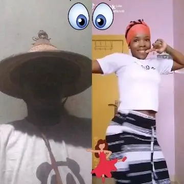 Hat-Wearing Person and Smiling Friend