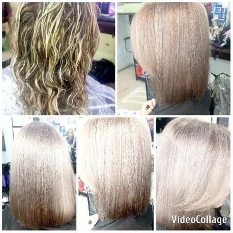 Stages of Hair Treatment in Salon