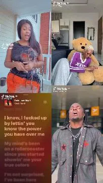 Person Speaking and Teddy Bear Scene