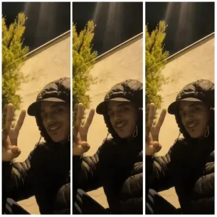 Sequence of Person Making Peace Sign