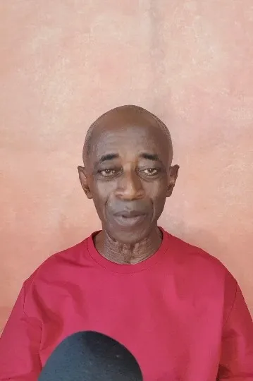 Older Man with Microphone