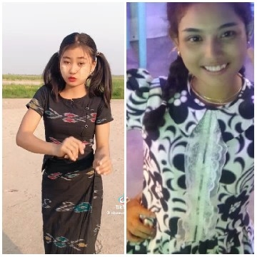 Women Outdoors and Indoors Smiling